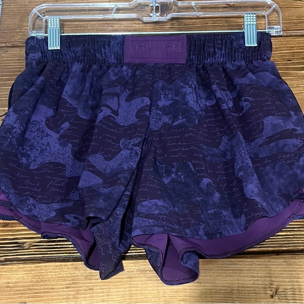 Lululemon Purple Go the Distance Women's Shorts - Size 6